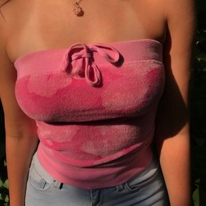JUICY COUTURE Y2K  TUBE TOP 💞